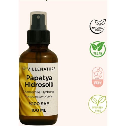 Villenature 2'li Set Papatya Hidrosolü 100 ml %100 Saf Doğal Nemlendirici Chamomilla Recutita - Thumbnail 4