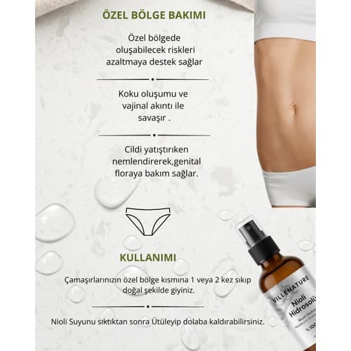 Villenature 2'li Nioli Seti - Nioli Hidrosolü 100 ml & Nioli Yağı 10 ml - %100 Saf ve Organik - Thumbnail 2