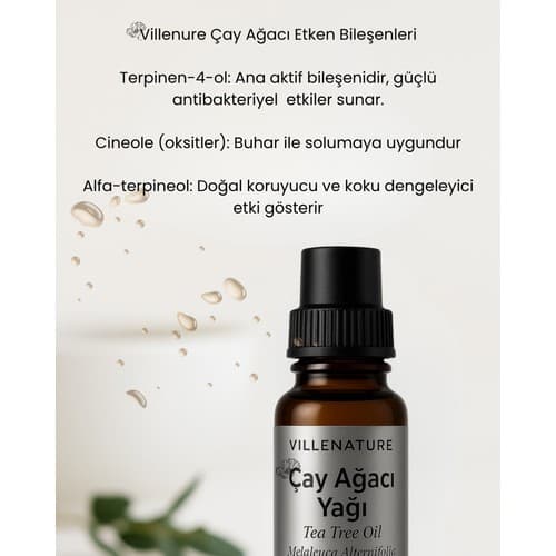 Villenature 2'li Set Çay Ağacı Yağı 10 ml & Acne Spot Roller 10 ml - Thumbnail 2