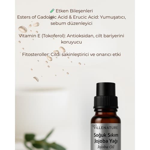 Villenature 2'li Set Hint Yağı 50 ml & Jojoba Yağı 20 ml - Thumbnail 2