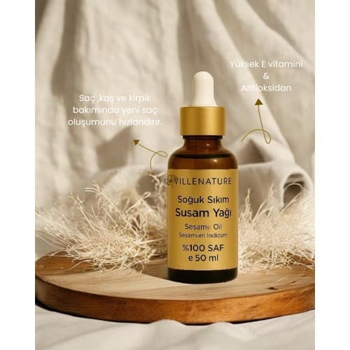 Villenature 2'li Set Susam Yağı 50 ml & Tatlı Badem Yağı 50 ml - Thumbnail 4