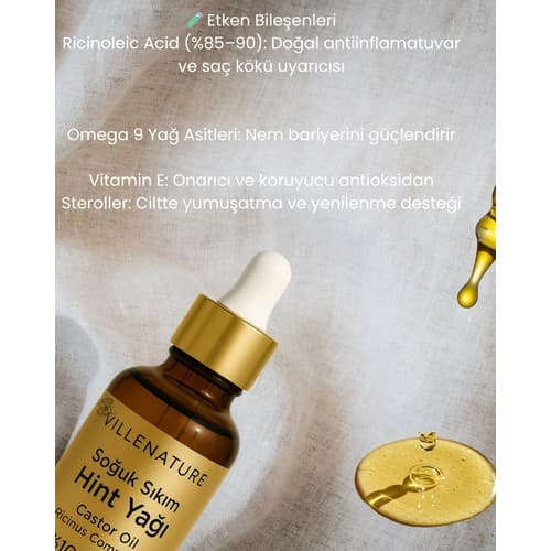 Villenature 2'li Set Hint Yağı 50 ml & Biberiye Yağı 20 ml - Thumbnail 2