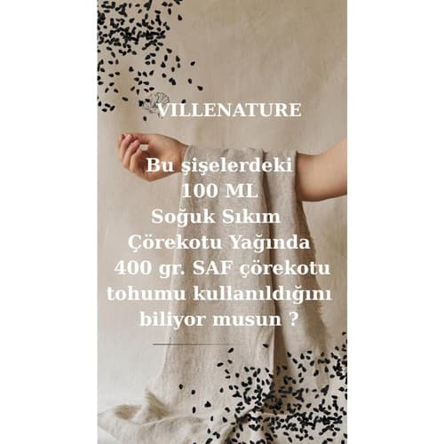 Villenature 2'li Set Çörekotu Yağı 100 ml & Udi Hindi Yağı 20 ml - Thumbnail 5