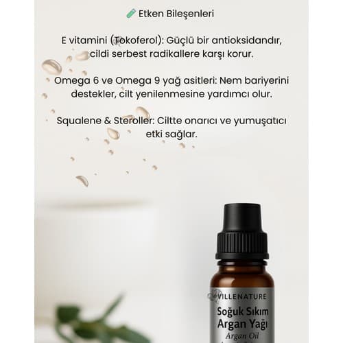 Villenature 2'li Set Susam Yağı 50 ml & Argan Yağı 20 ml - Thumbnail 3
