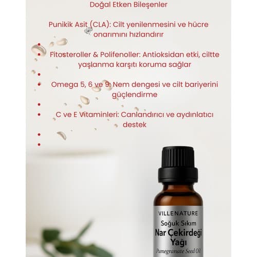 Villenature 2'li Set Hint Yağı 50 ml & Nar Çekirdeği Yağı 20 ml - Thumbnail 5