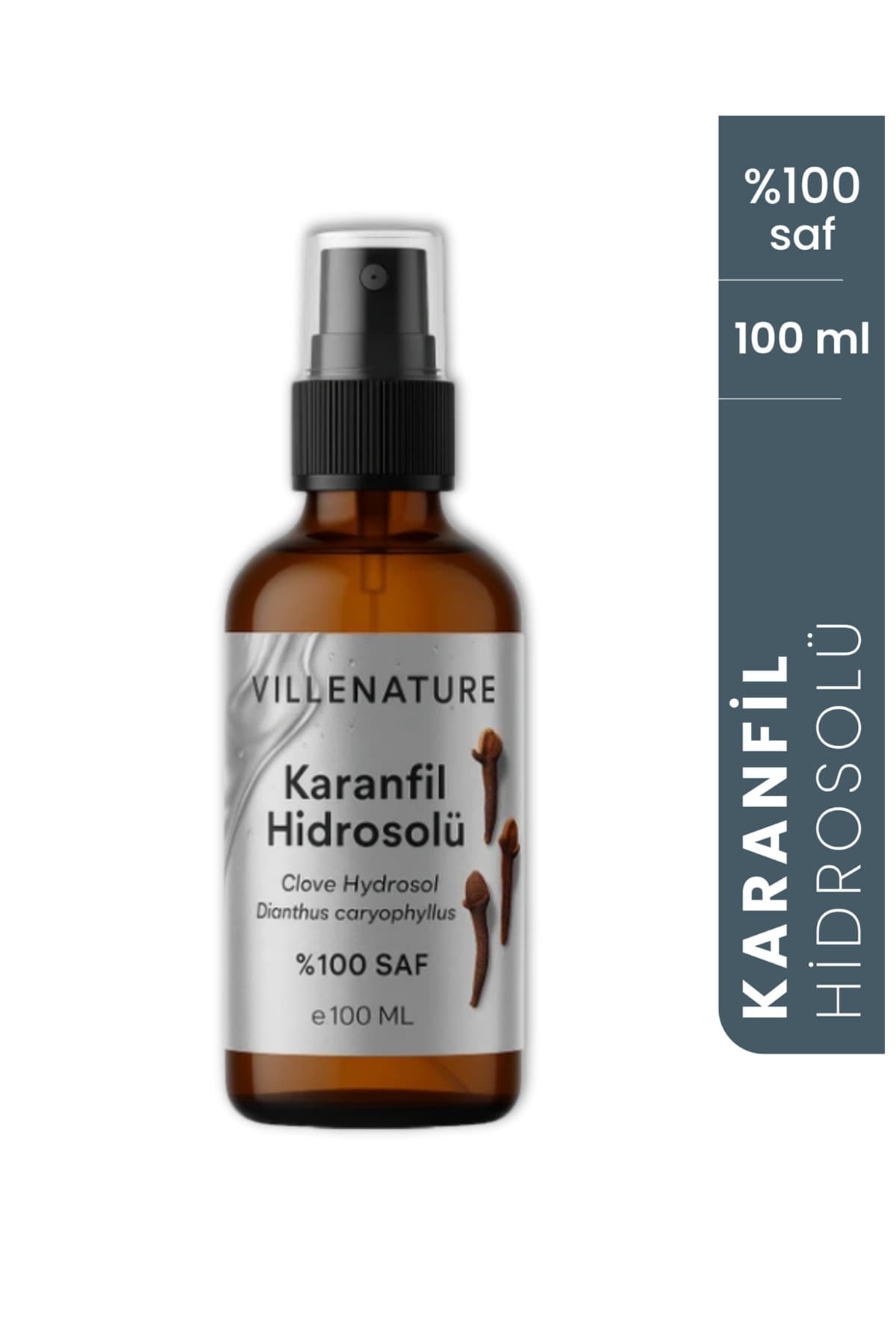 Karanfil Hidrosolü “Clove Hydrosol” Dianthus Caryophyllus %100 SAF, DOĞAL 100 ML