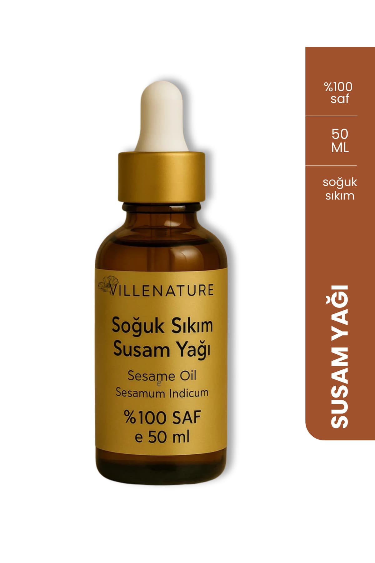 Soğuk Sıkım SUSAM YAĞI 50 ML