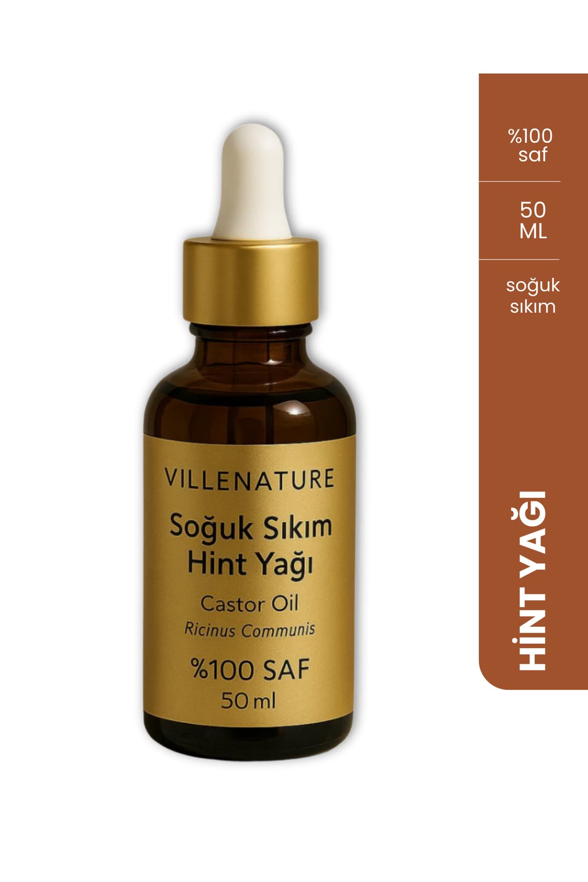 Hekzansız Soğuk Sıkım HİNT YAĞI 50 ML