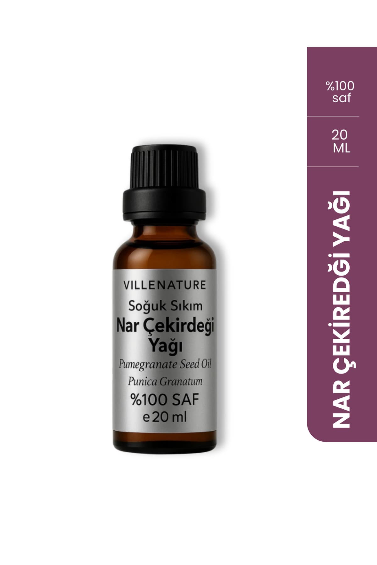 Soğuk Sıkım NAR ÇEKİRDEĞİ YAĞI 20 ML