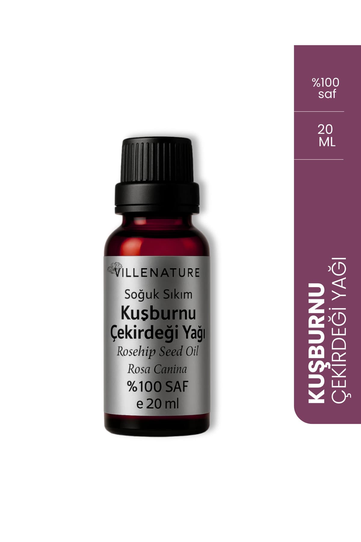 Soğuk Sıkım KUŞBURNU ÇEKİRDEĞİ YAĞI 20 ML