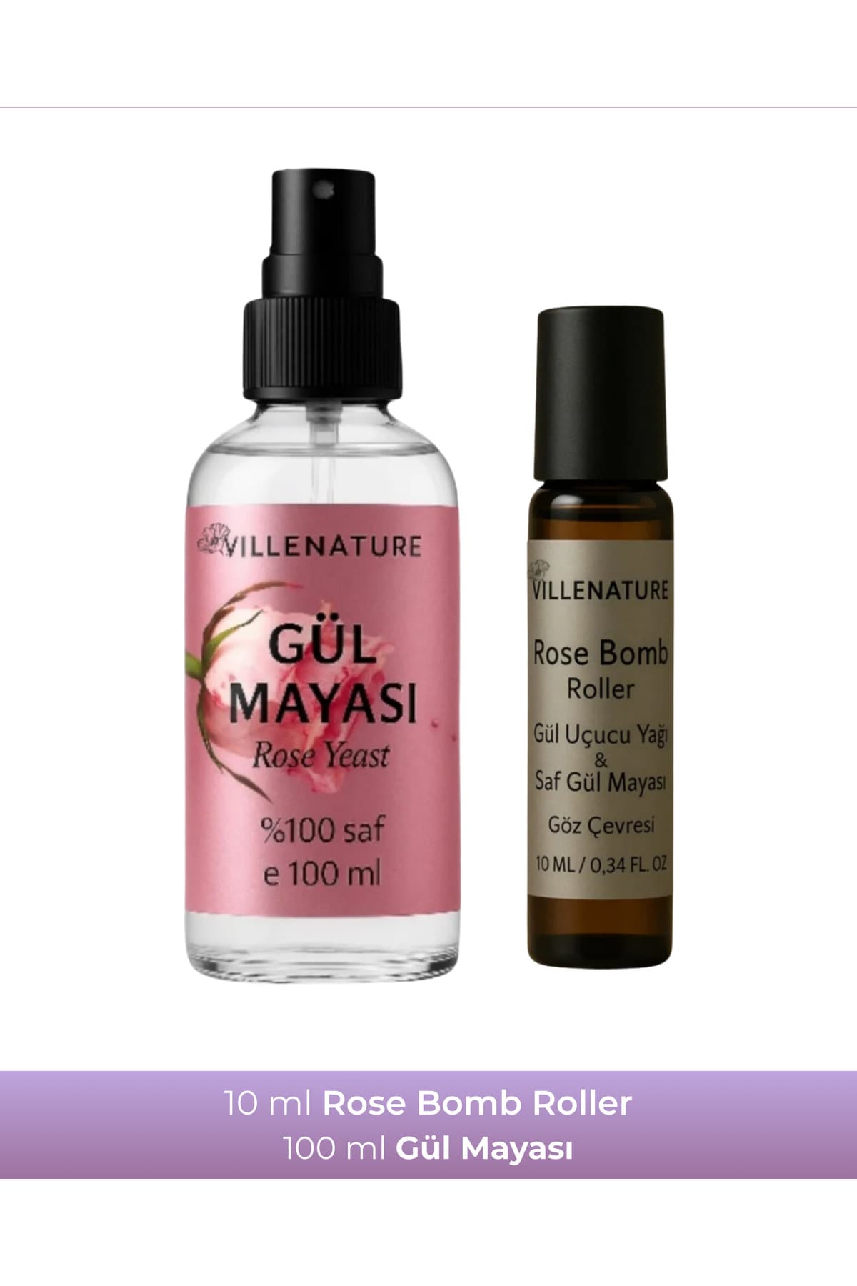 2'li Set Gül Mayası 100 ML & Rose Bomb 10 ML